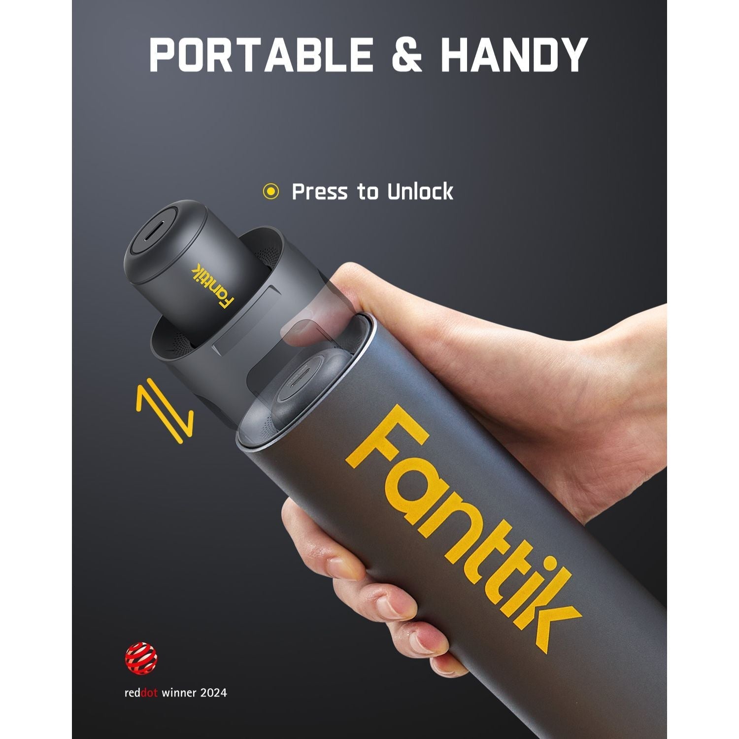 Fanttik S1 Pro cordless electric screwdriver, portable, handy, Red Dot Winner 2024.