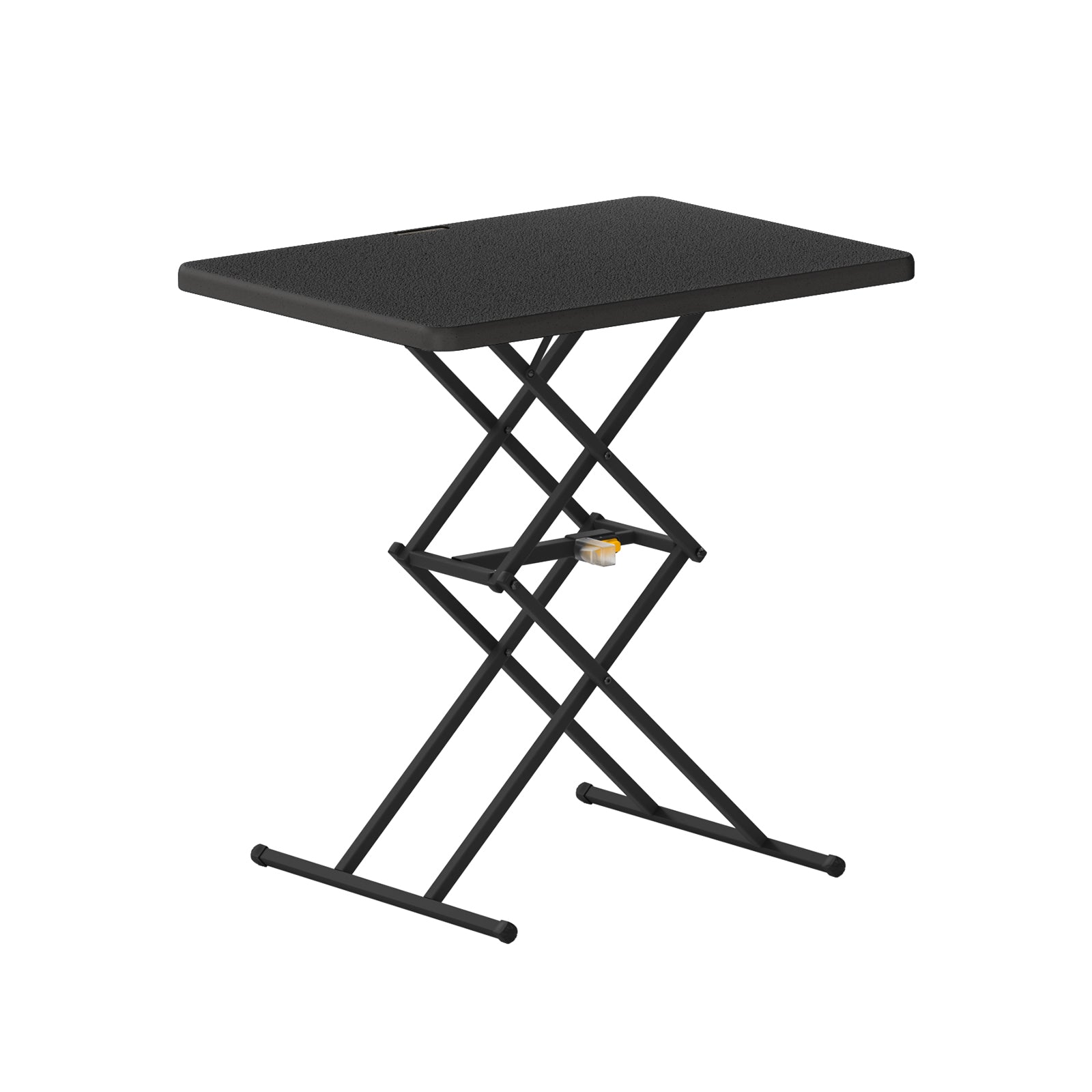 Black FanttikOutdoor Zeta X1 Pro 28" quick pop up table with adjustable height and easy fold.