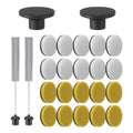 Fanttik 24-in-1 Brush Head Set, designed for deep cleaning in grout, tiles, sinks, crevices, and more—perfect for tackling a variety of tough cleaning tasks