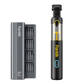 Fanttik E1 MAX electric screwdriver with 50-in-1 bit set for precision repair tasks.