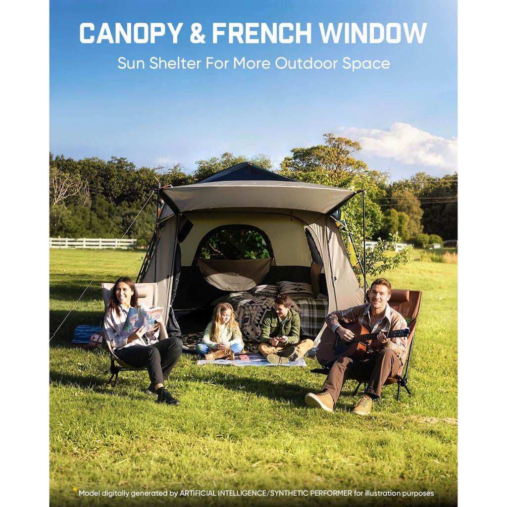 FanttikOutdoor Zeta C8/C10 Apex Camping Tent