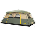 FanttikOutdoor Zeta C10 Pro Camping Tent 10 Person Instant Cabin Tent Setup in 60 Seconds with Rainfly & Windproof Portable Tent with Carry Bag for Family Camping & Hiking