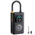 Fanttik X10 Pro portable tire inflator, black digital air pump with 35 PSI display and hose