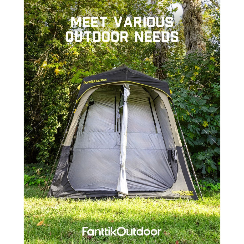 FanttikOutdoor Zeta A2 Pro shower tent for camping and outdoor needs, with easy setup and privacy features.