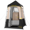 FanttikOutdoor Zeta A1 Pro Shower Tent, Instant Setup in 60 Seconds with Rainfly & Windproof, Portable with Carry Bag for Family Camping, Privacy Shelters Upgraded Ventilation