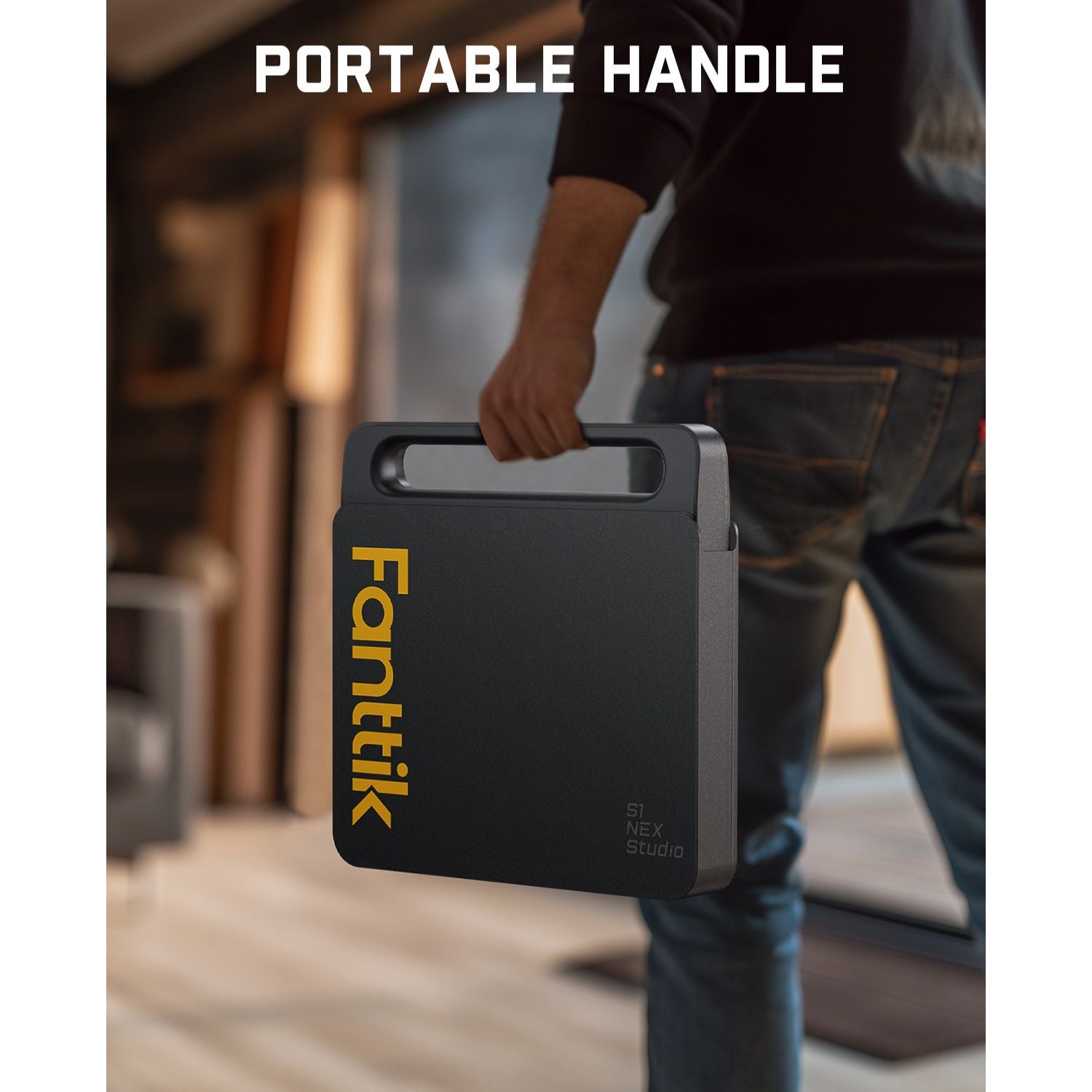 Fanttik S1 NEX Studio electric screwdriver tool kit with portable handle