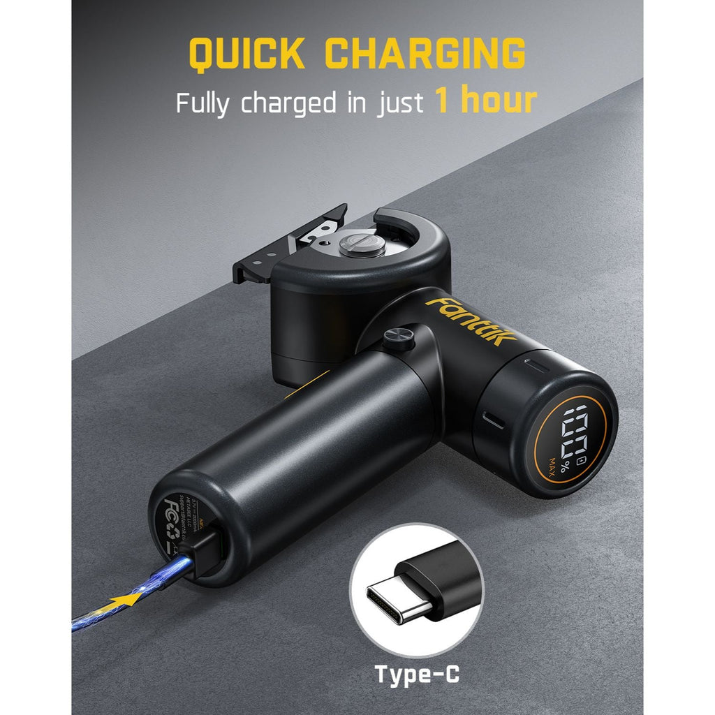 Fanttik C8 Nano cordless electric scissors with Type-C quick charging, fully charged in 1 hour