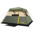 FanttikOutdoor Zeta C4 Pro Camping Tent 4 Person Instant Cabin Tent Setup in 60 Seconds with Rainfly & Windproof Portable Tent with Carry Bag for Family Camping & Hiking