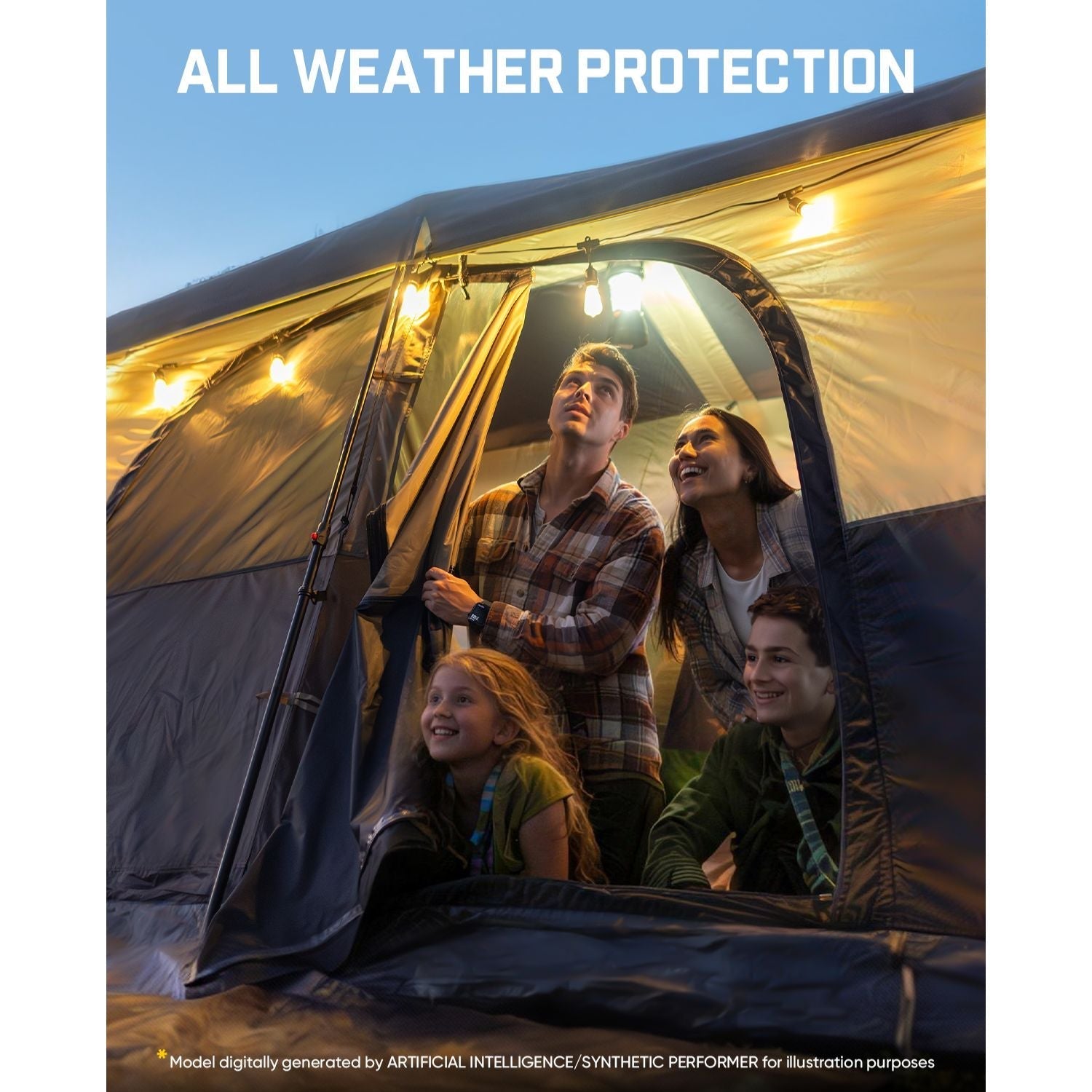 FanttikOutdoor Zeta C8/C10 Apex Camping Tent
