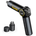 Fanttik Fold S1 APEX cordless screwdriver with digital torque display and included bits.
