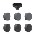 Fanttik 7-in-1 Brush Head Set, designed for deep cleaning in sinks, stoves, countertops, tiles, range hoods, dishes, and more—perfect for tackling a variety of tough cleaning tasks