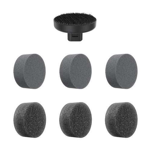 Fanttik 7-in-1 Brush Head Set, designed for deep cleaning in sinks, stoves, countertops, tiles, range hoods, dishes, and more—perfect for tackling a variety of tough cleaning tasks