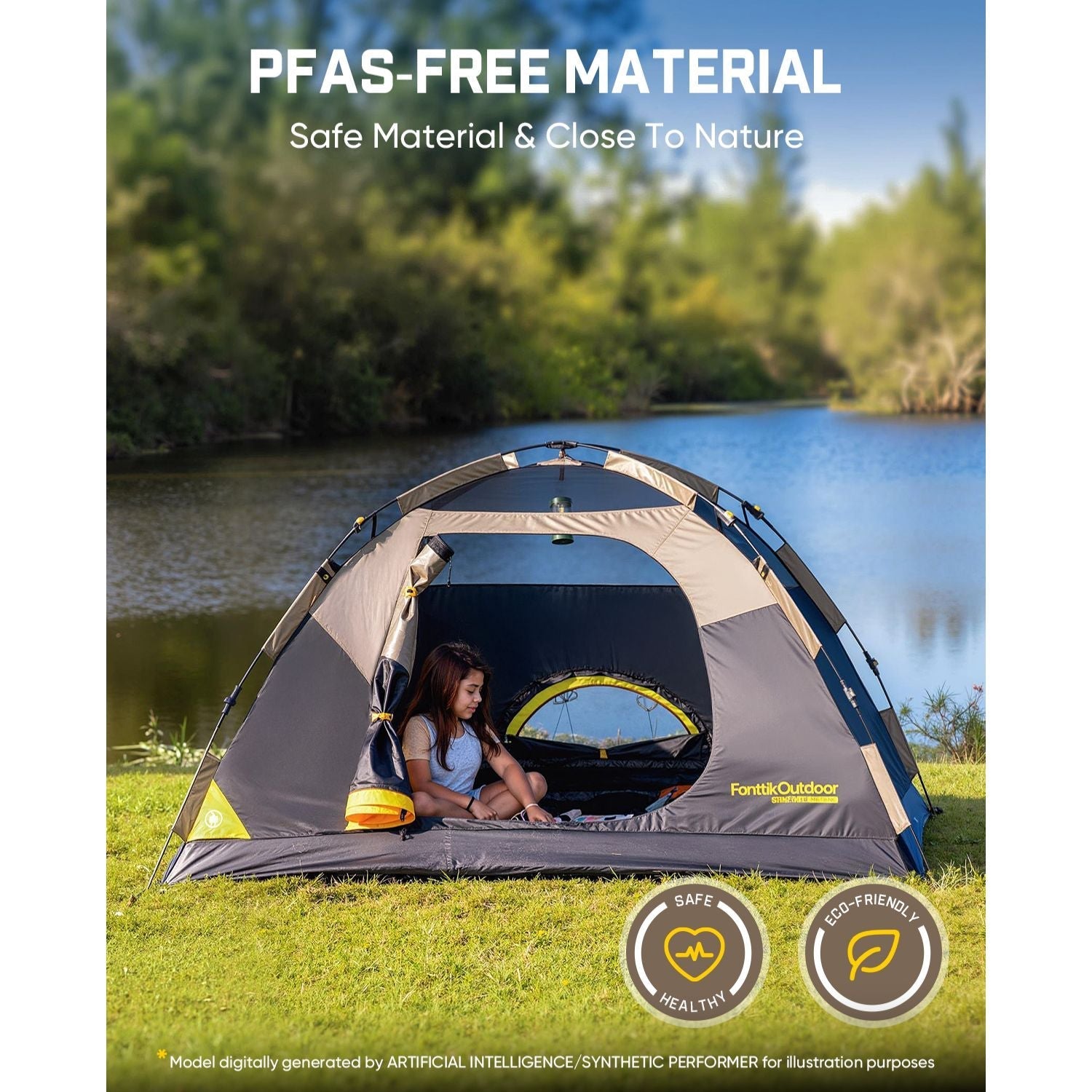 FanttikOutdoor Zeta C2/C3/C4 Dome Tent