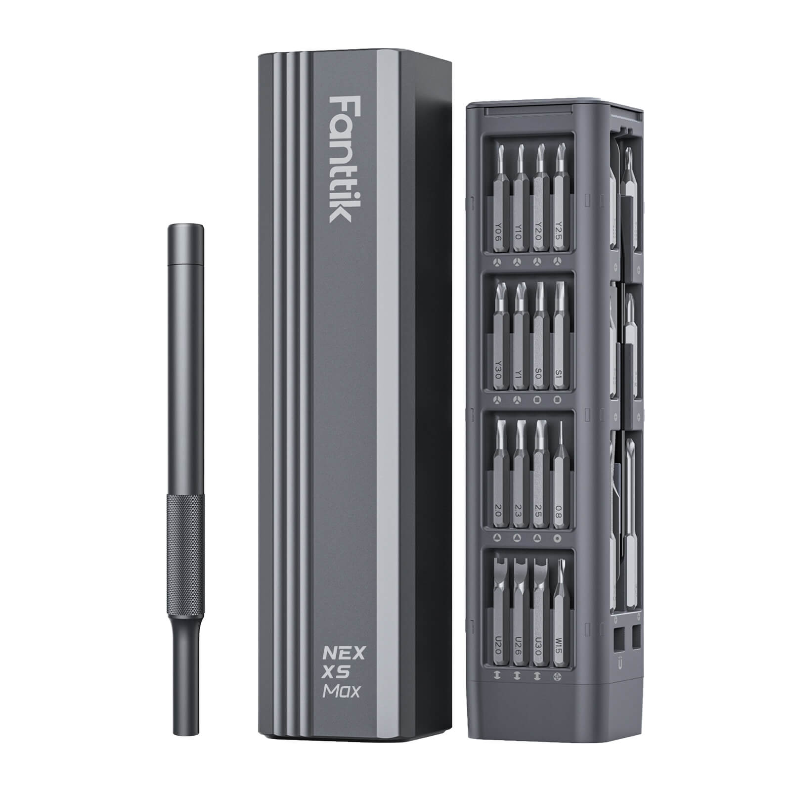 Fanttik X5 MAX precision screwdriver set with magnetic bits and storage case
