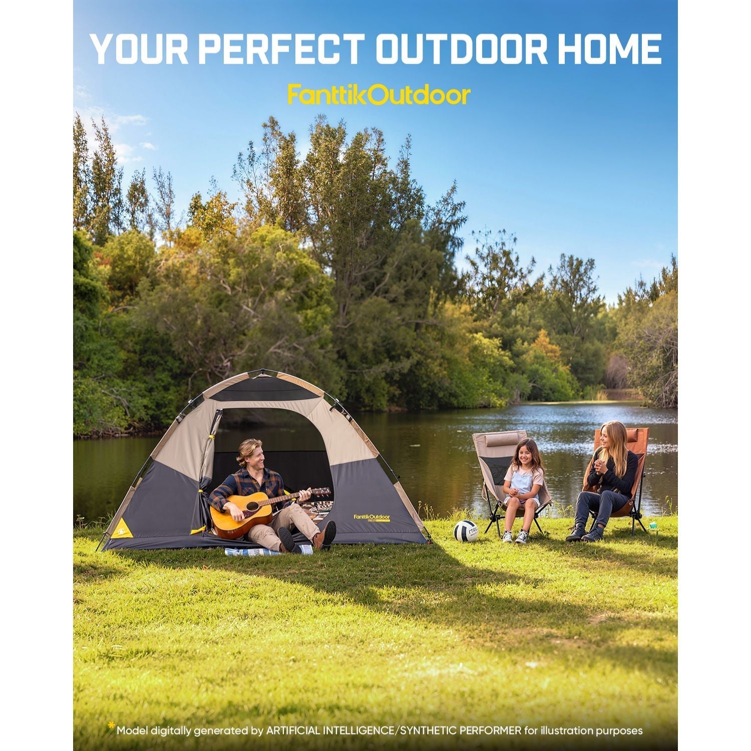 FanttikOutdoor Zeta C2/C3/C4 Dome Tent