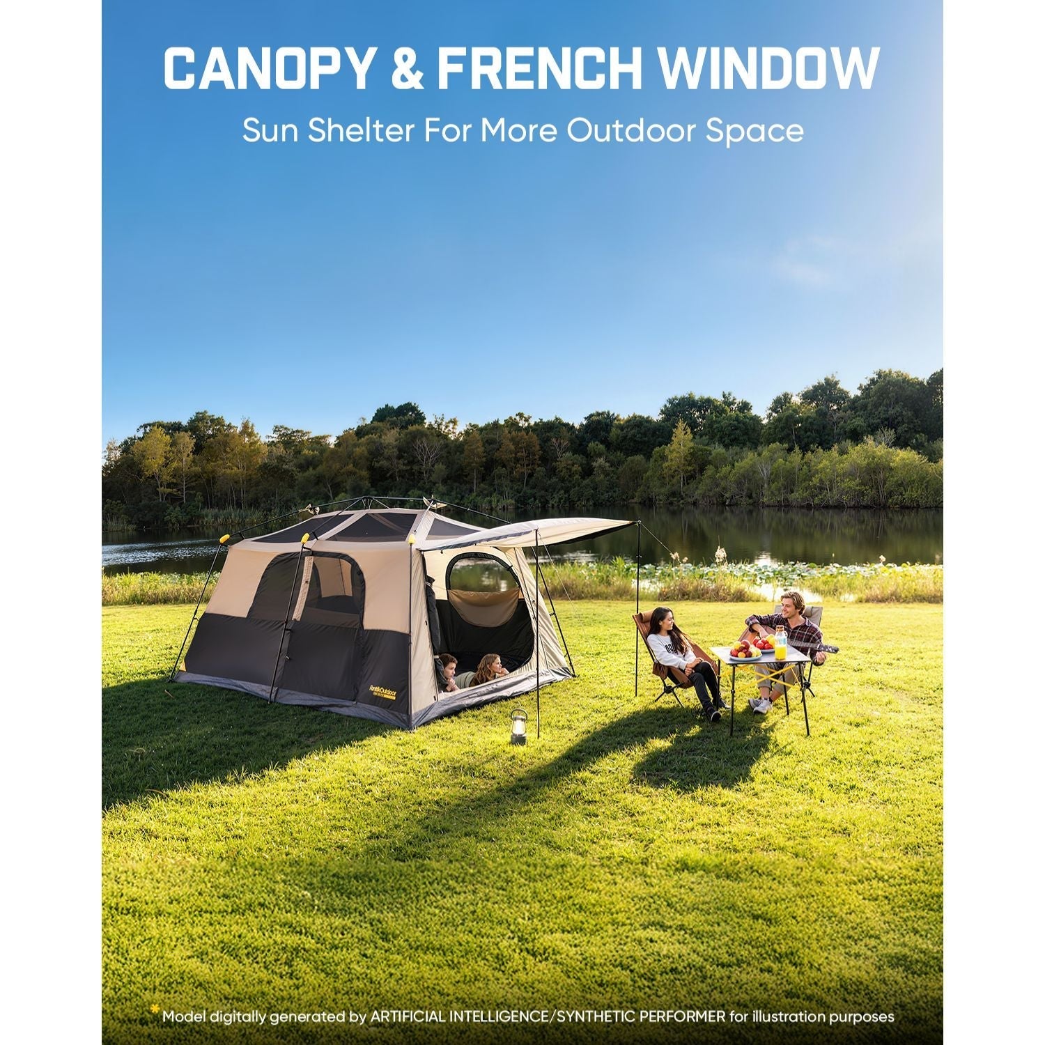 FanttikOutdoor Zeta C8/C10 Apex Camping Tent
