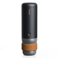 Fanttik Cafein 11 portable coffee machine, black and gray cylindrical travel espresso maker