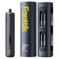 Fanttik S1 Pro 3.7V Electric Screwdriver, Power Screwdriver, 16 S2 Steel Bits, 3 Torque Settings, Max 6 N.m, 2000mAh Battery, LED Light, 1/4''Hex, Ideal Tool for Furniture, Gaming PC