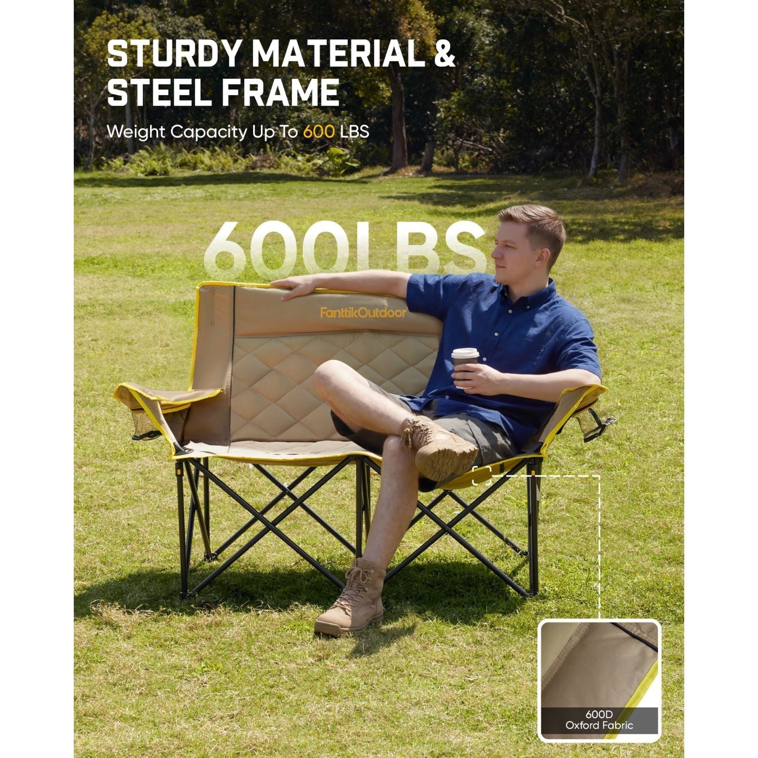 FanttikOutdoor Zeta L11 Duo Pro Double Camping Chair
