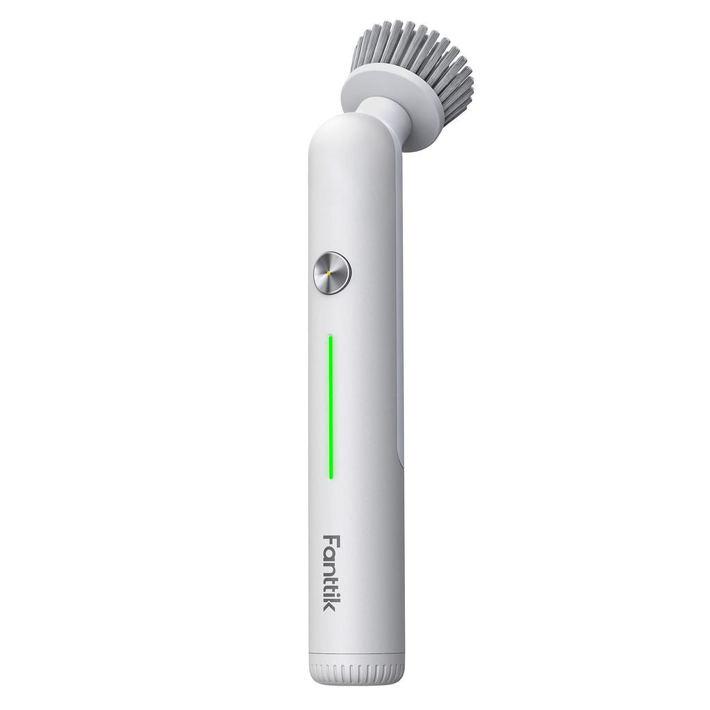 Fanttik G9 Nano Electric Spin Scrubber, Cordless Power Grout Brush, Type-C Fast Charging with LED Power Display, IPX7 Waterproof, 8 Replaceable Heads for Cleaning Grout, Tile, Shower, Tub