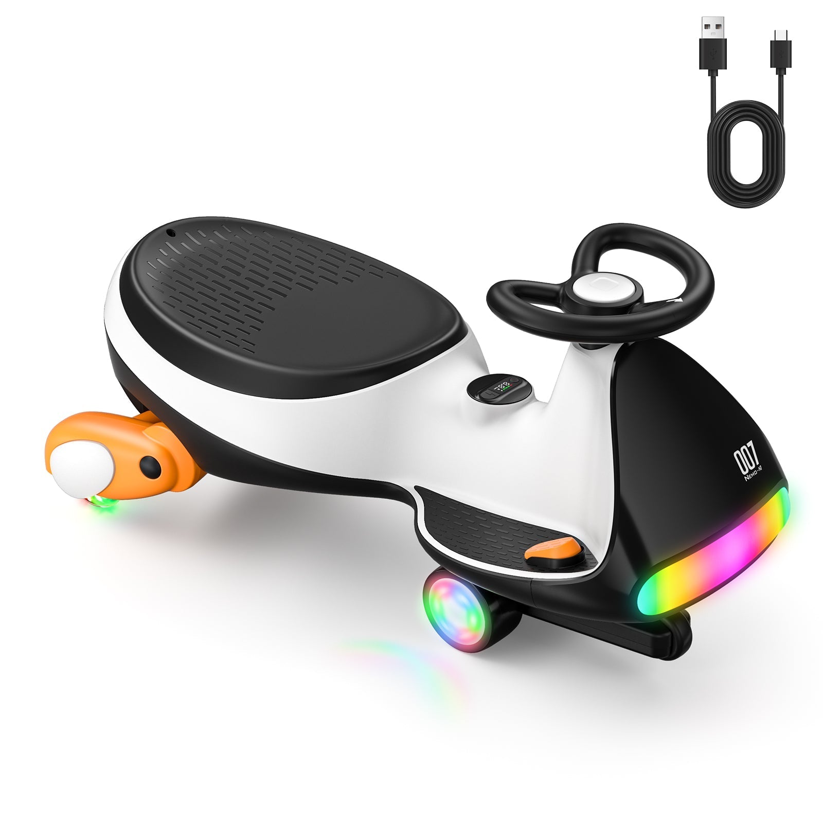 FanttikRide N7 Ultra 12V Electric Wiggle Car with Pedal