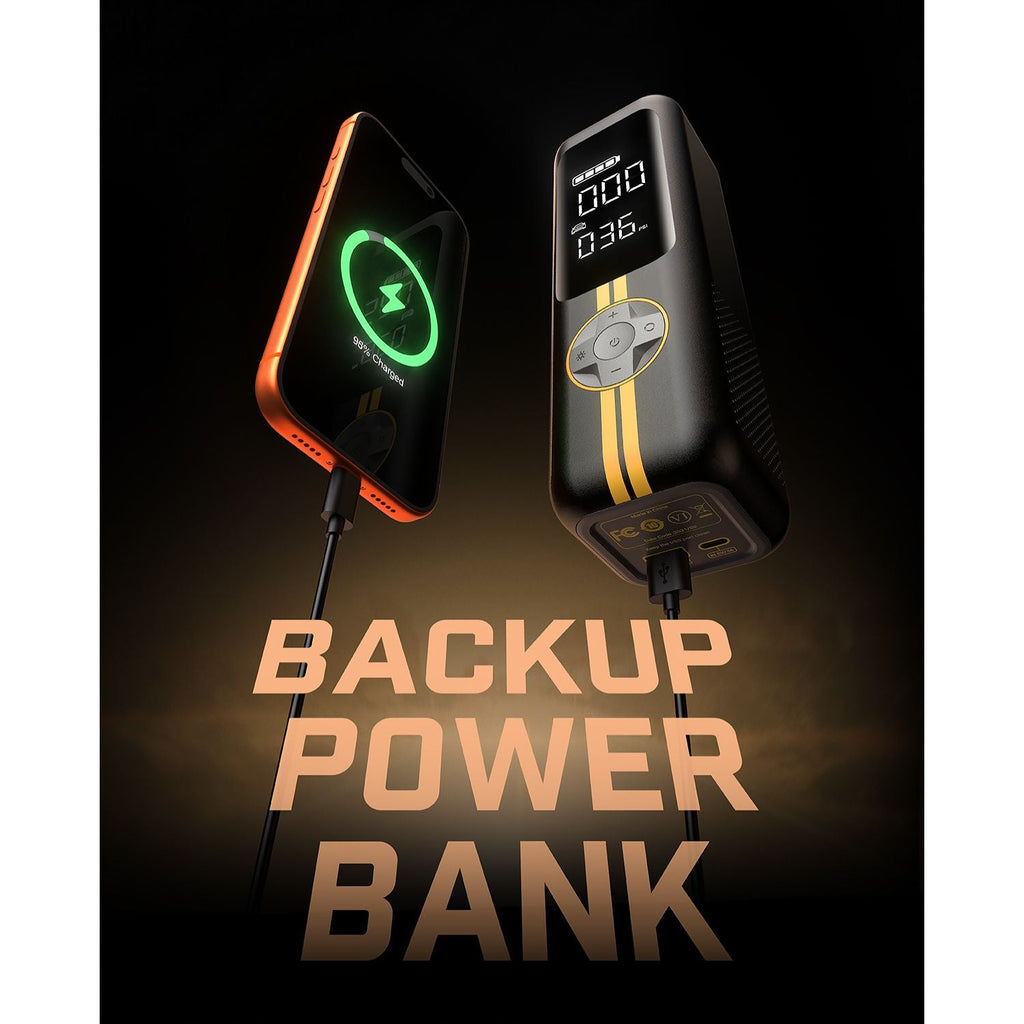 X8 APEX Tire Inflaor also is a power bank